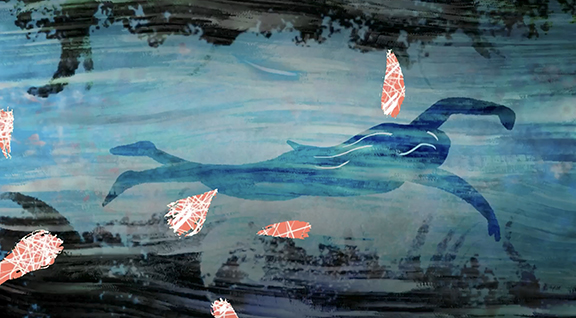 Still image from animation project by Jennie Thwing, "Mama"